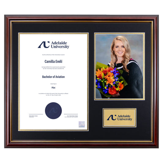 Grand Capri Photo Certificate Frame - Adelaide University