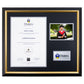 Flinders University Photo Certificate Frame - Premium Gold