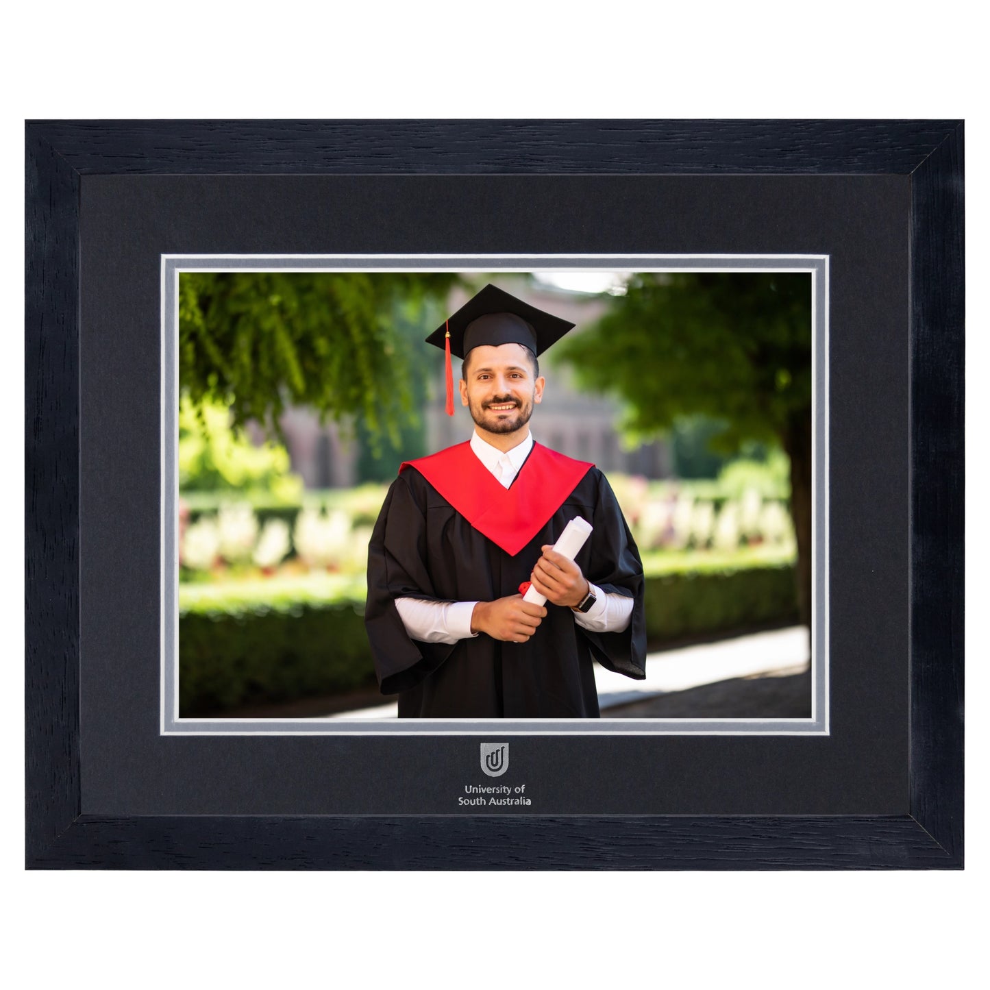 University of South Australia Photo Frame, 250x200mm (10x8in) - Standard Black
