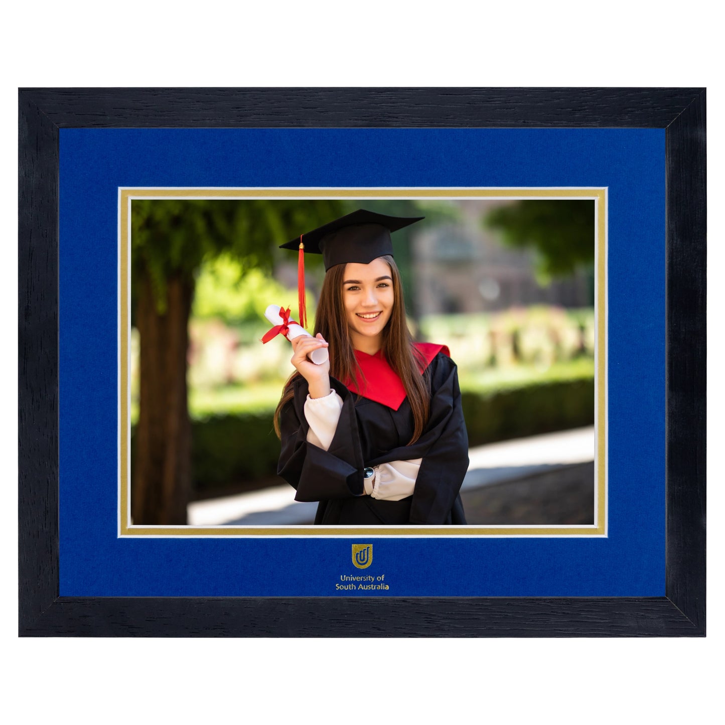 University of South Australia Photo Frame, 250x200mm (10x8in) - Standard Black