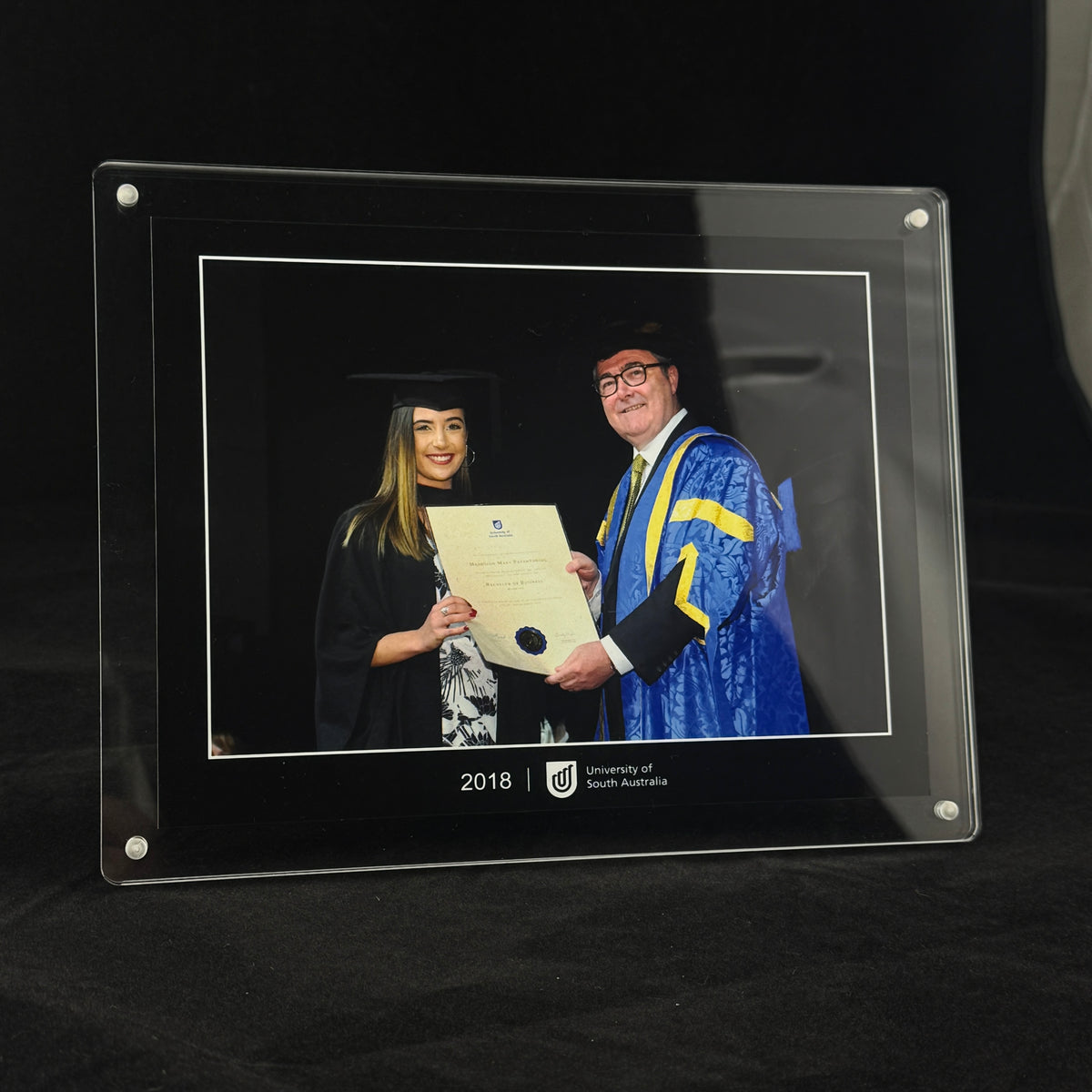 Acrylic Stage Photo Frame - Adelaide University