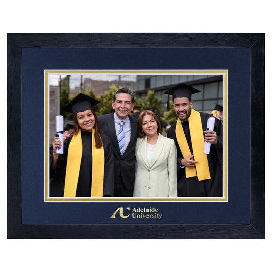 Medium Standard Black Glass Photo Frame 250x200mm (10x8in) - Adelaide University