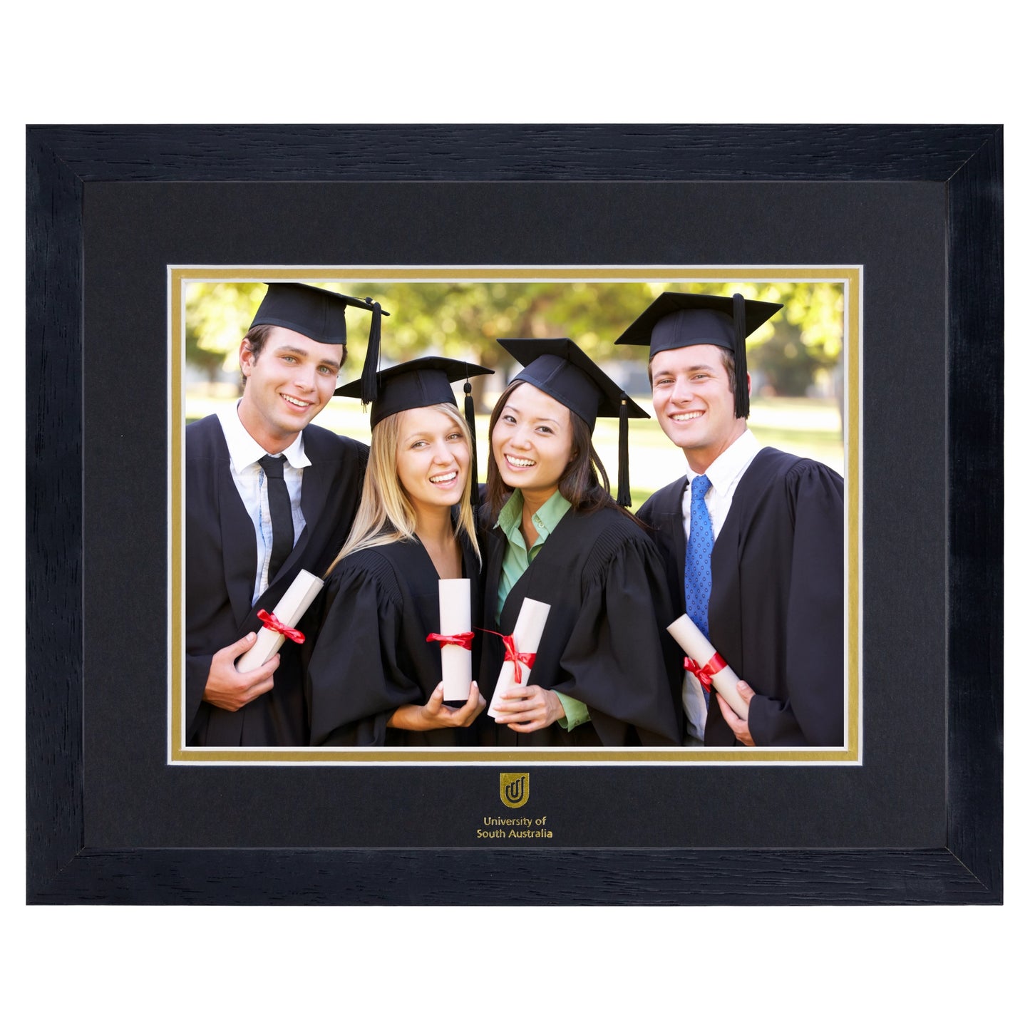University of South Australia Photo Frame, 200x150mm (8x6in) - Standard Black