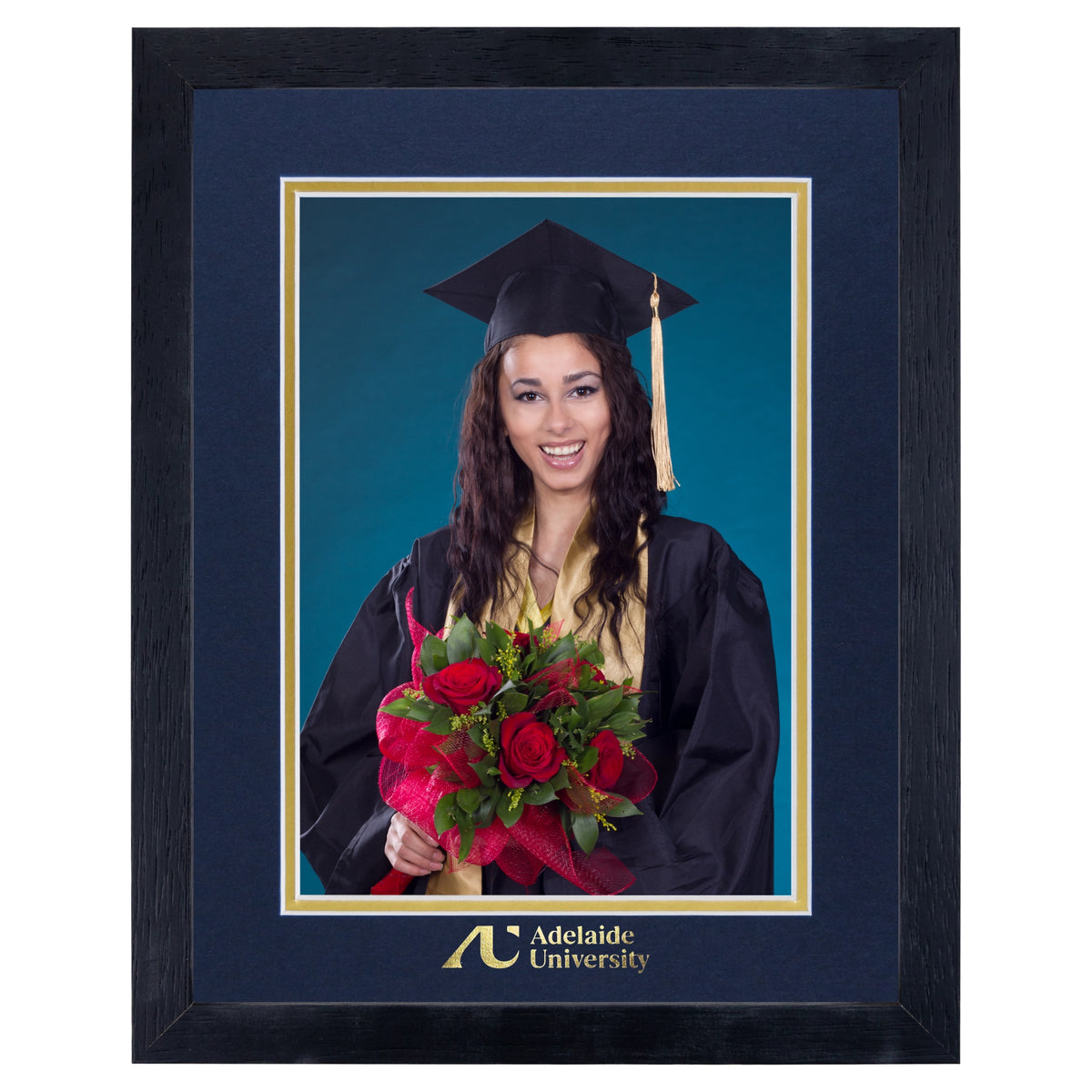 Medium Standard Black Glass Photo Frame 250x200mm (10x8in) - Adelaide University