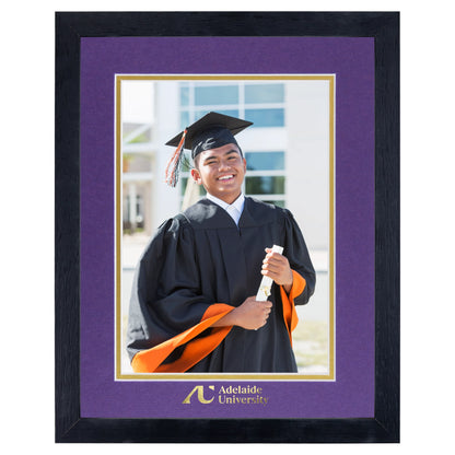 Medium Standard Black Glass Photo Frame 250x200mm (10x8in) - Adelaide University