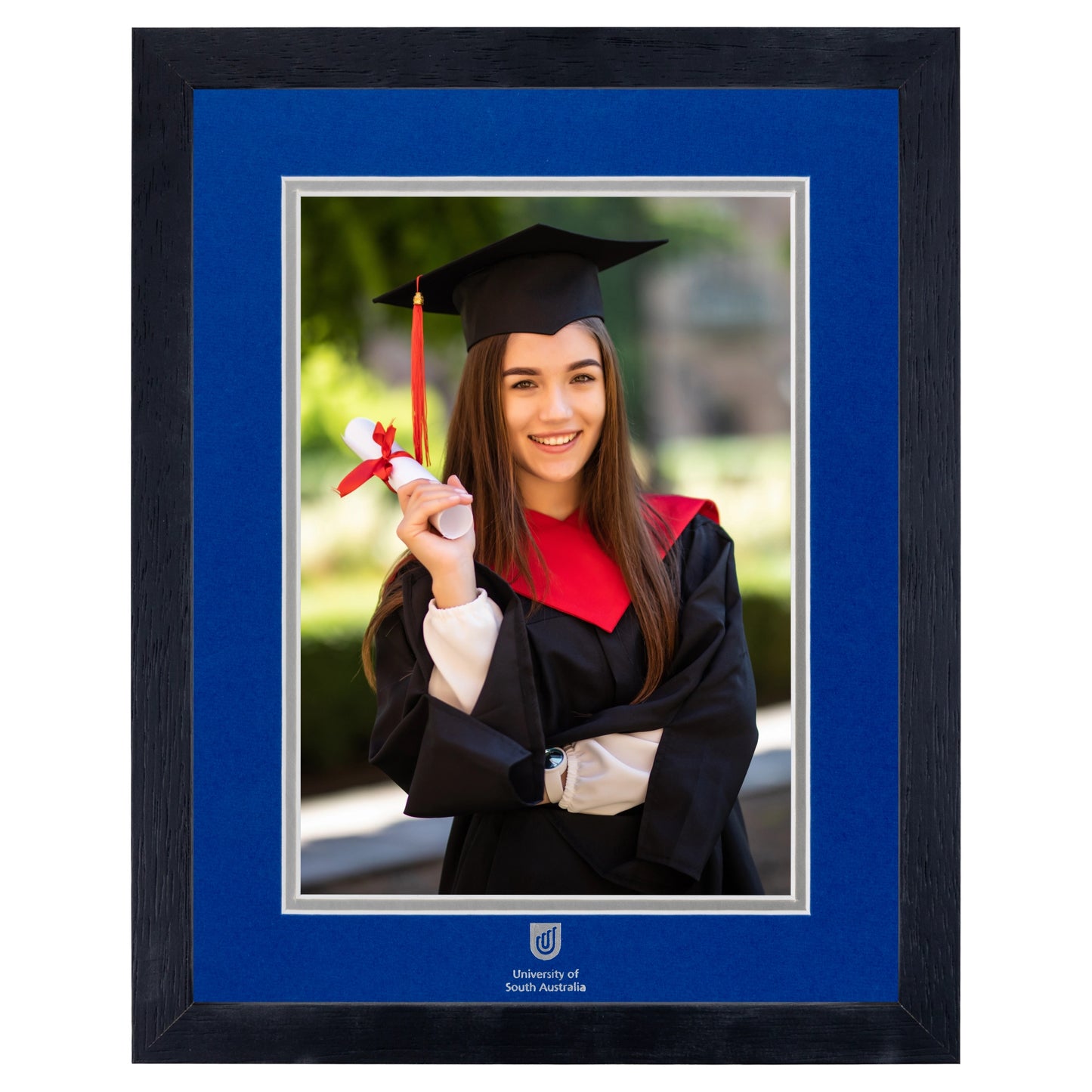 University of South Australia Photo Frame, 200x150mm (8x6in) - Standard Black