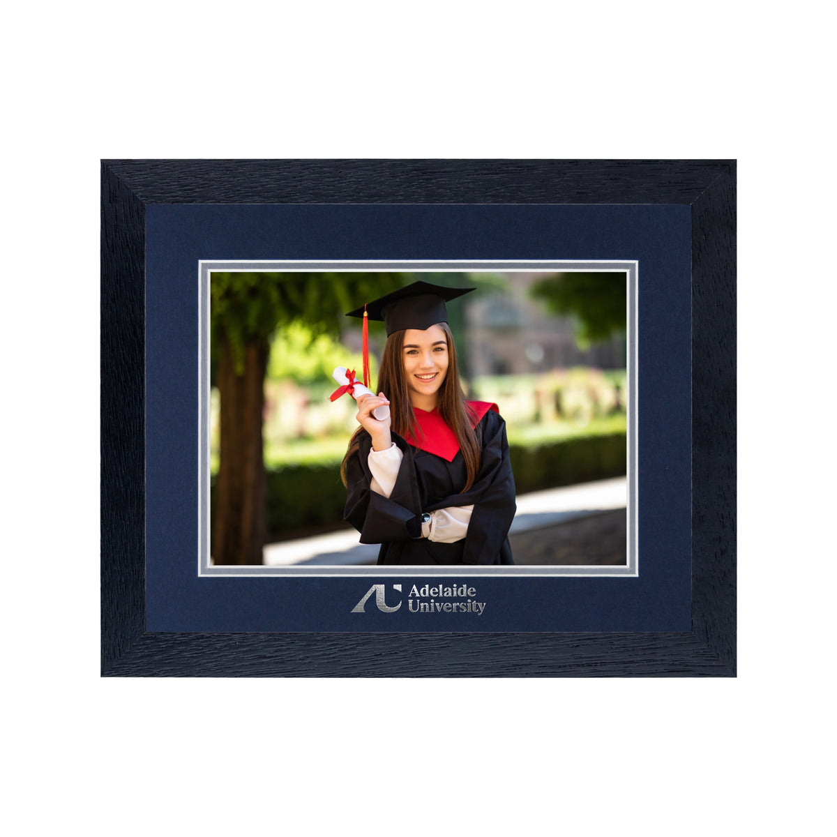 Small Black Photo Frame (8x6") - Adelaide University