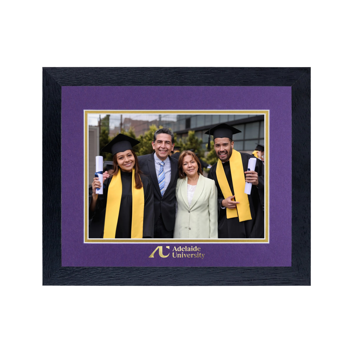 Small Black Photo Frame (8x6") - Adelaide University