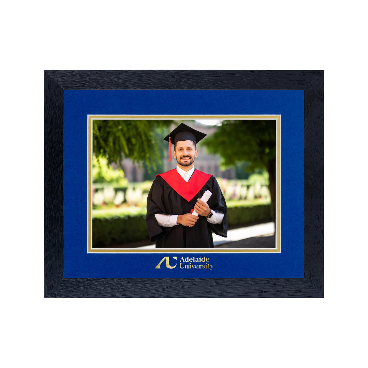 Small Black Photo Frame (8x6") - Adelaide University