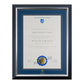 Premium Silver Single Certificate Frame - University of South Australia
