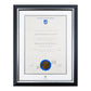 Premium Silver Single Certificate Frame - University of South Australia