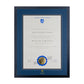 Standard Black Single Certificate Frame - University of South Australia