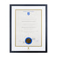 Standard Black Single Certificate Frame - University of South Australia