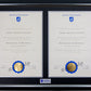 University of South Australia Double Certificate Frame - Premium Gold