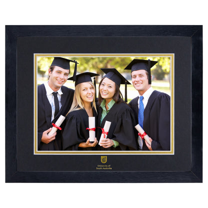 University of South Australia Photo Frame, 250x200mm (10x8in) - Standard Black