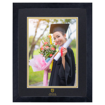 University of South Australia Photo Frame, 250x200mm (10x8in) - Standard Black