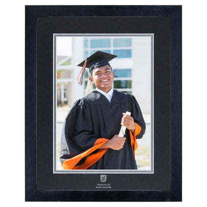 University of South Australia Photo Frame, 250x200mm (10x8in) - Standard Black