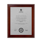 University of South Australia Certificate Plaque - Desktop Size