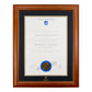 Traditional Timber Single Certificate Frame - University of South Australia